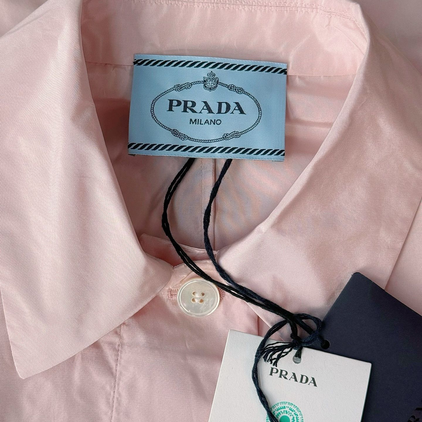 Prada Prada Pink Silk Coat Size 40 Size S / US 4 / IT 40 - 3 Thumbnail