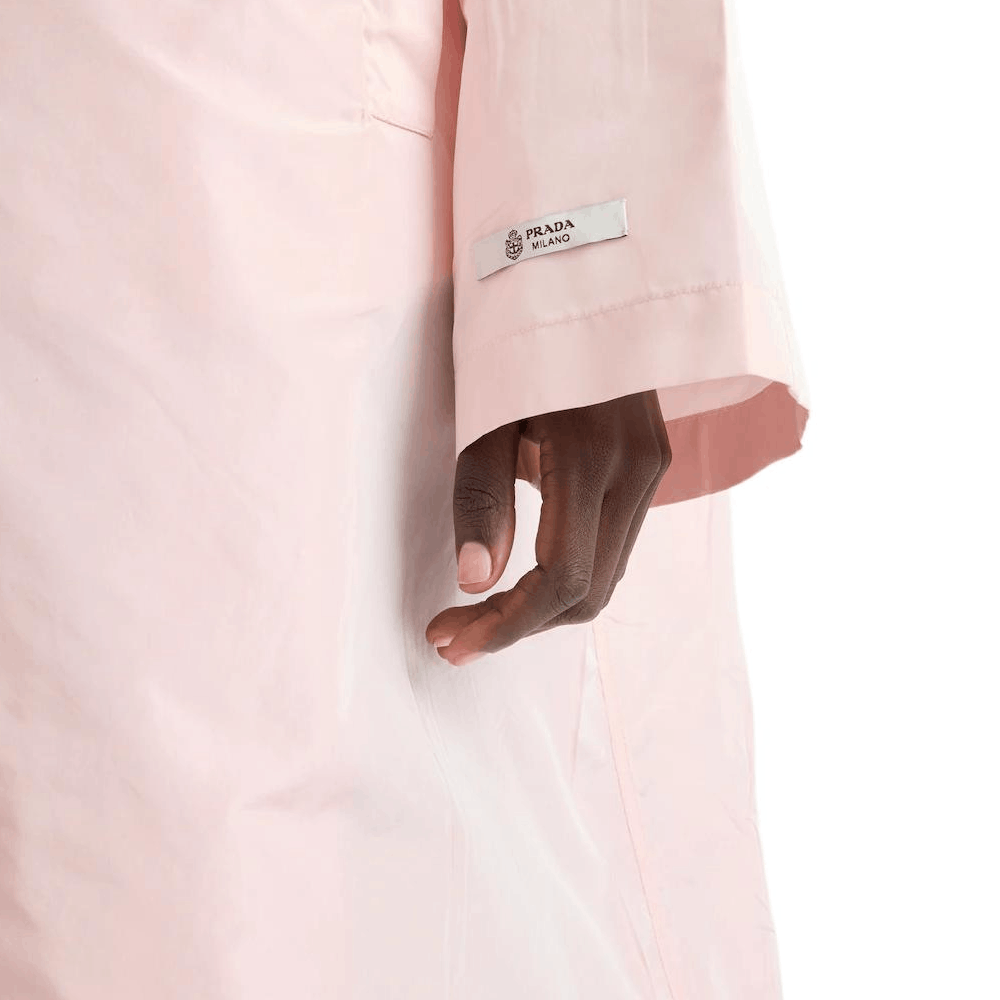 Prada Prada Pink Silk Coat Size 40 Size S / US 4 / IT 40 - 14 Thumbnail