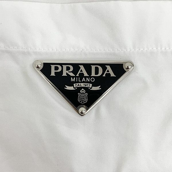 Prada Prada Re-Nylon Contrast Logo Midi Dress Size 36 Size XS / US 0-2 / IT 36-38 - 8 Thumbnail