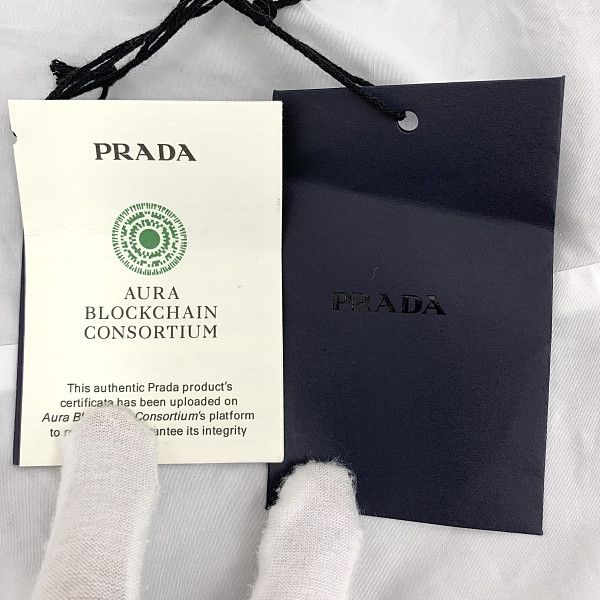 Prada Prada Re-Nylon Contrast Logo Midi Dress Size 36 Size XS / US 0-2 / IT 36-38 - 10 Thumbnail