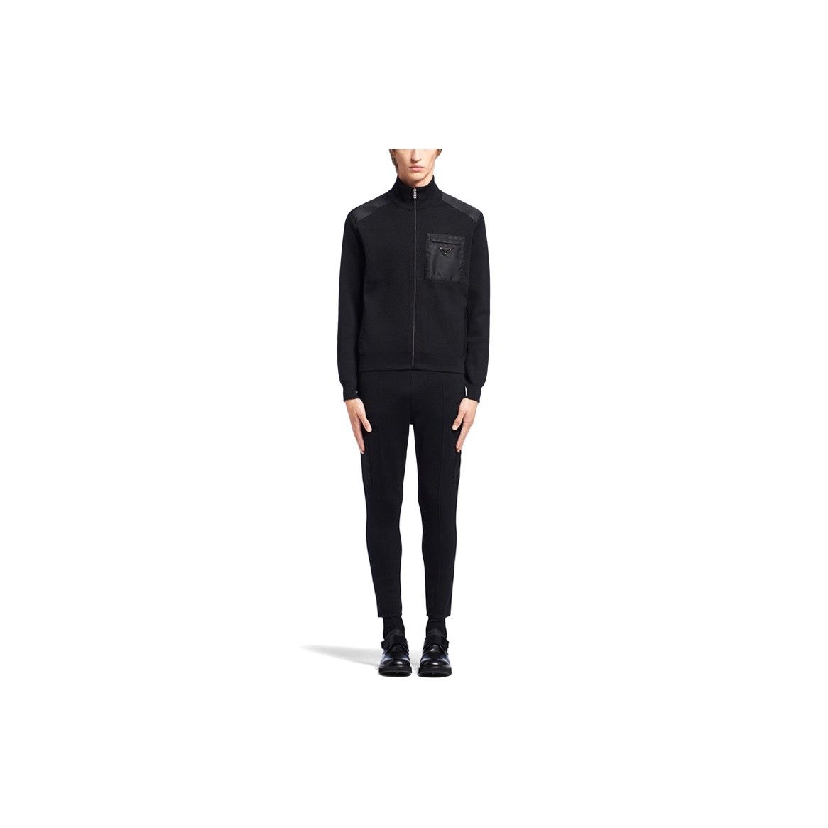 Prada Prada Re-Nylon Knit Zip Jacket Size 46 Size US S / EU 44-46 / 1 - 6 Thumbnail