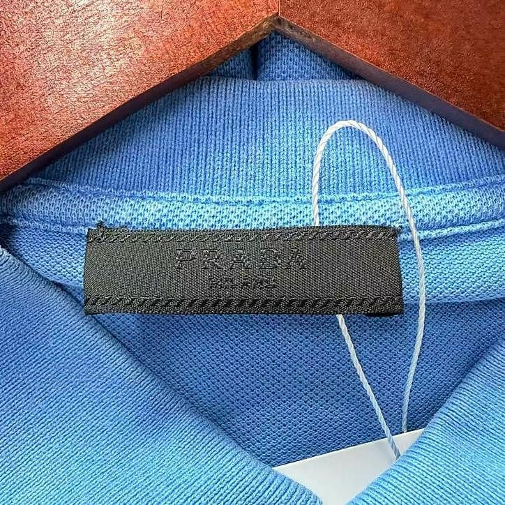 Prada Prada Logo Patch Polo Shirt Size L Size US L / EU 52-54 / 3 - 3 Thumbnail