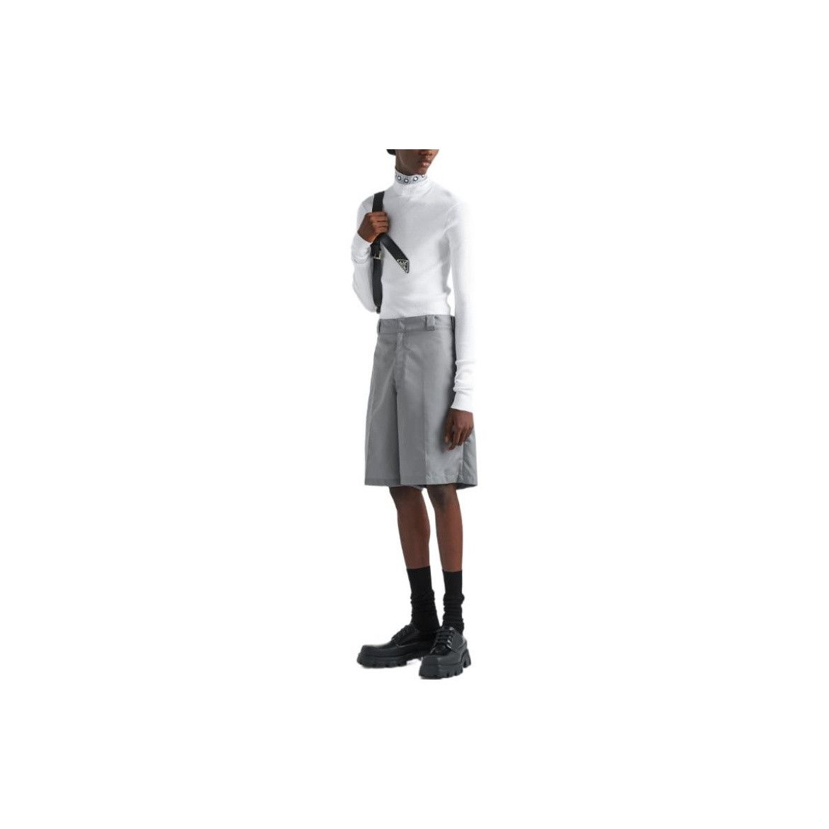 Prada Prada Nylon Shorts Size 36 Size US 36 / EU 52 - 8 Thumbnail