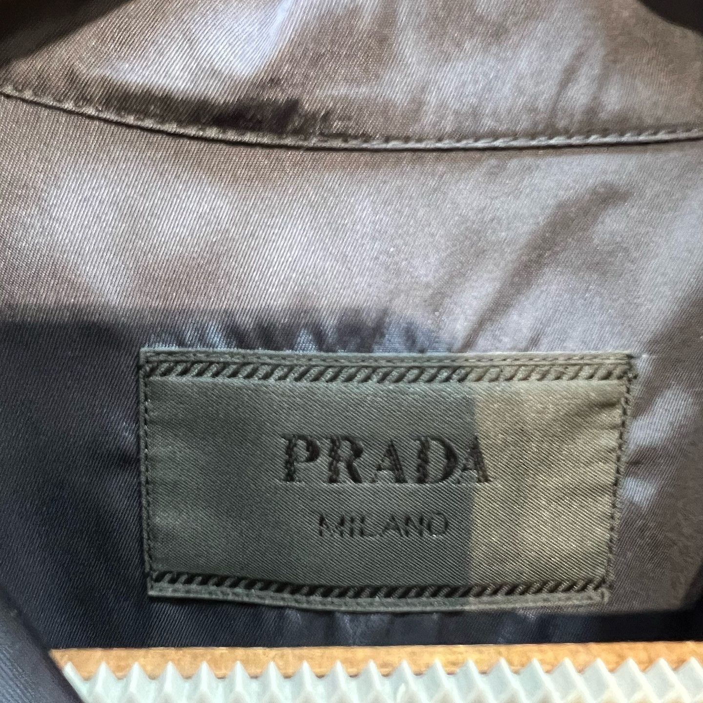 Prada Prada Nylon Shirt Jacket Size XS Size US XS / EU 42 / 0 - 3 Thumbnail