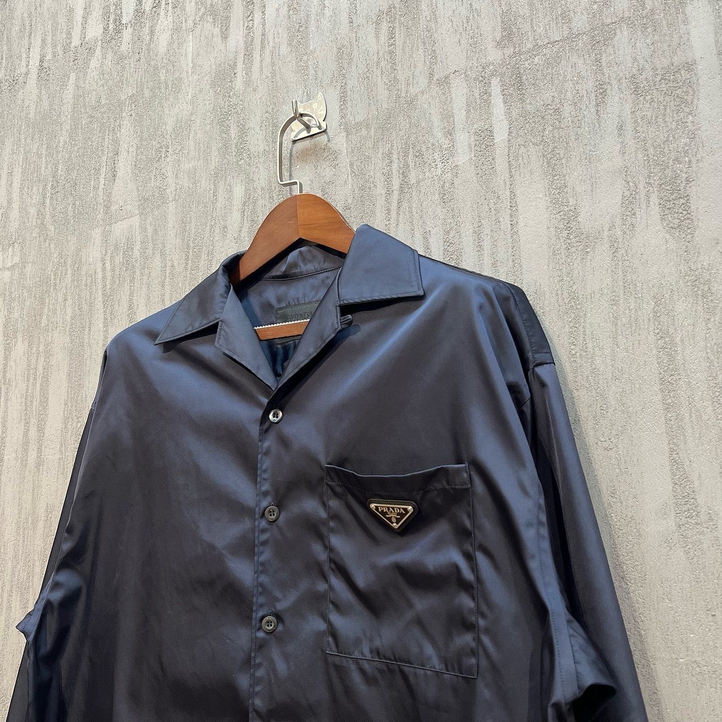Prada Prada Nylon Shirt Jacket Size XS Size US XS / EU 42 / 0 - 6 Thumbnail