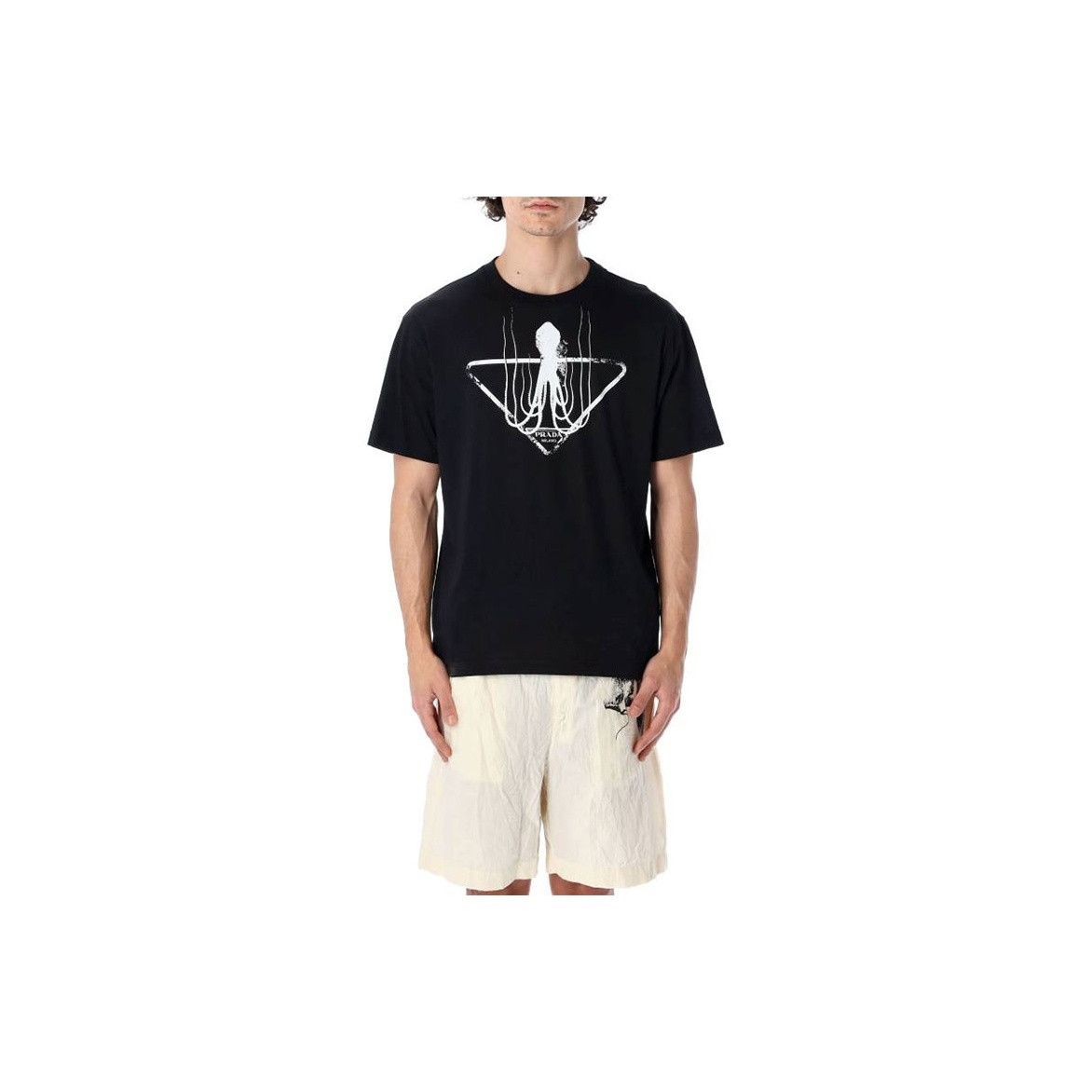 Prada Prada Graphic Print T-Shirt Size M Size US M / EU 48-50 / 2 - 11 Thumbnail