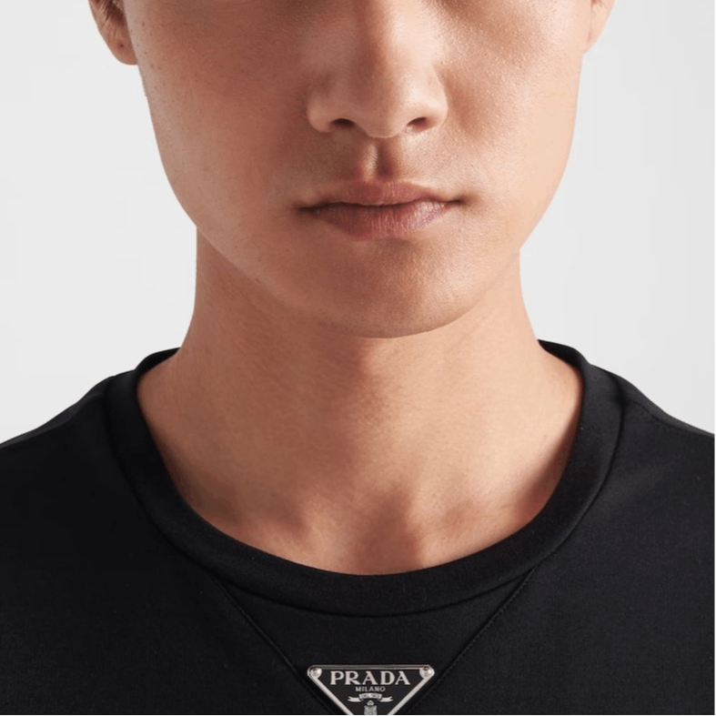 Prada Prada Enamel Logo T-Shirt Size S Size US S / EU 44-46 / 1 - 12 Thumbnail