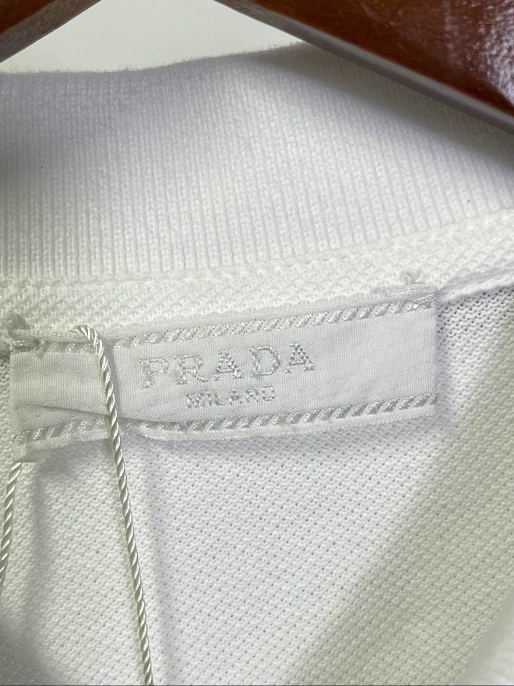 Prada Prada Striped Logo Polo Shirt Size S Size US S / EU 44-46 / 1 - 3 Thumbnail