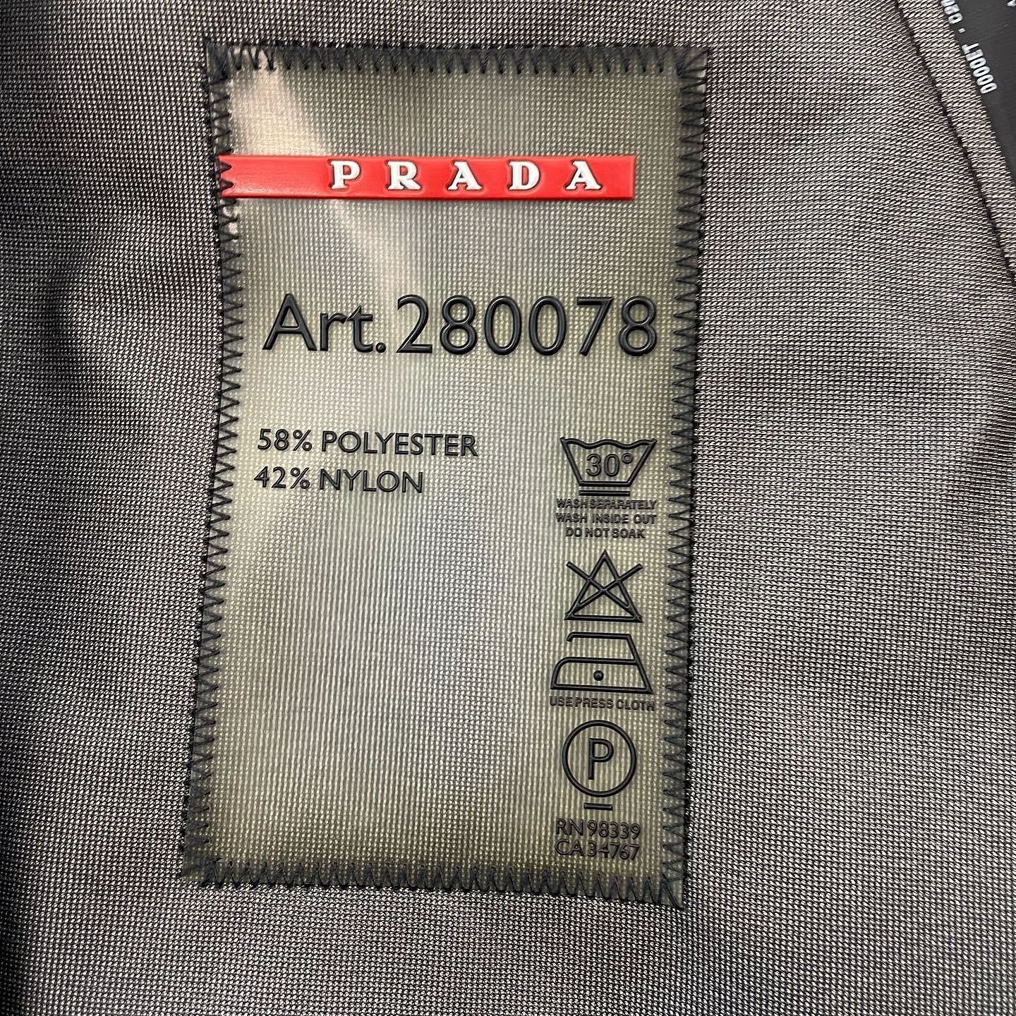 Prada Prada Polyester Nylon Coat Size 40 Size S / US 4 / IT 40 - 4 Thumbnail