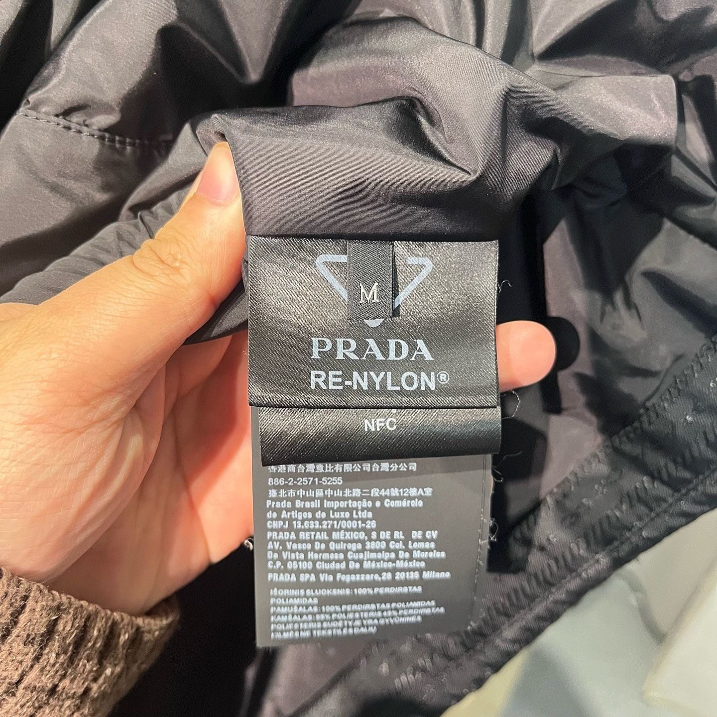 Prada Prada Re-Nylon Monogram Shirt Jacket Size M Size US M / EU 48-50 / 2 - 4 Thumbnail