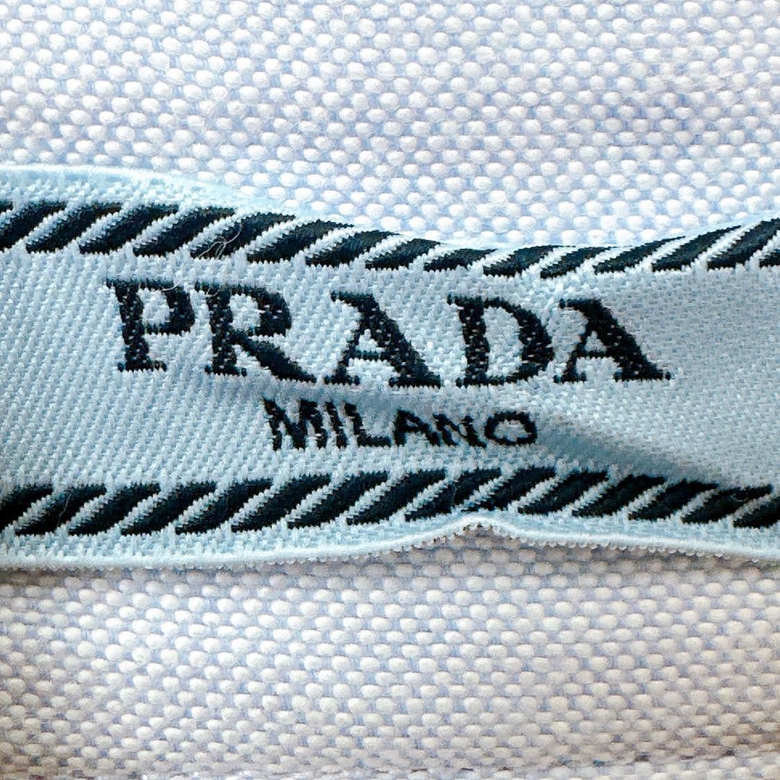 Prada Prada Logo Cotton Poplin Romper Size 36 Size 25" / US 0 / IT 36 - 3 Thumbnail