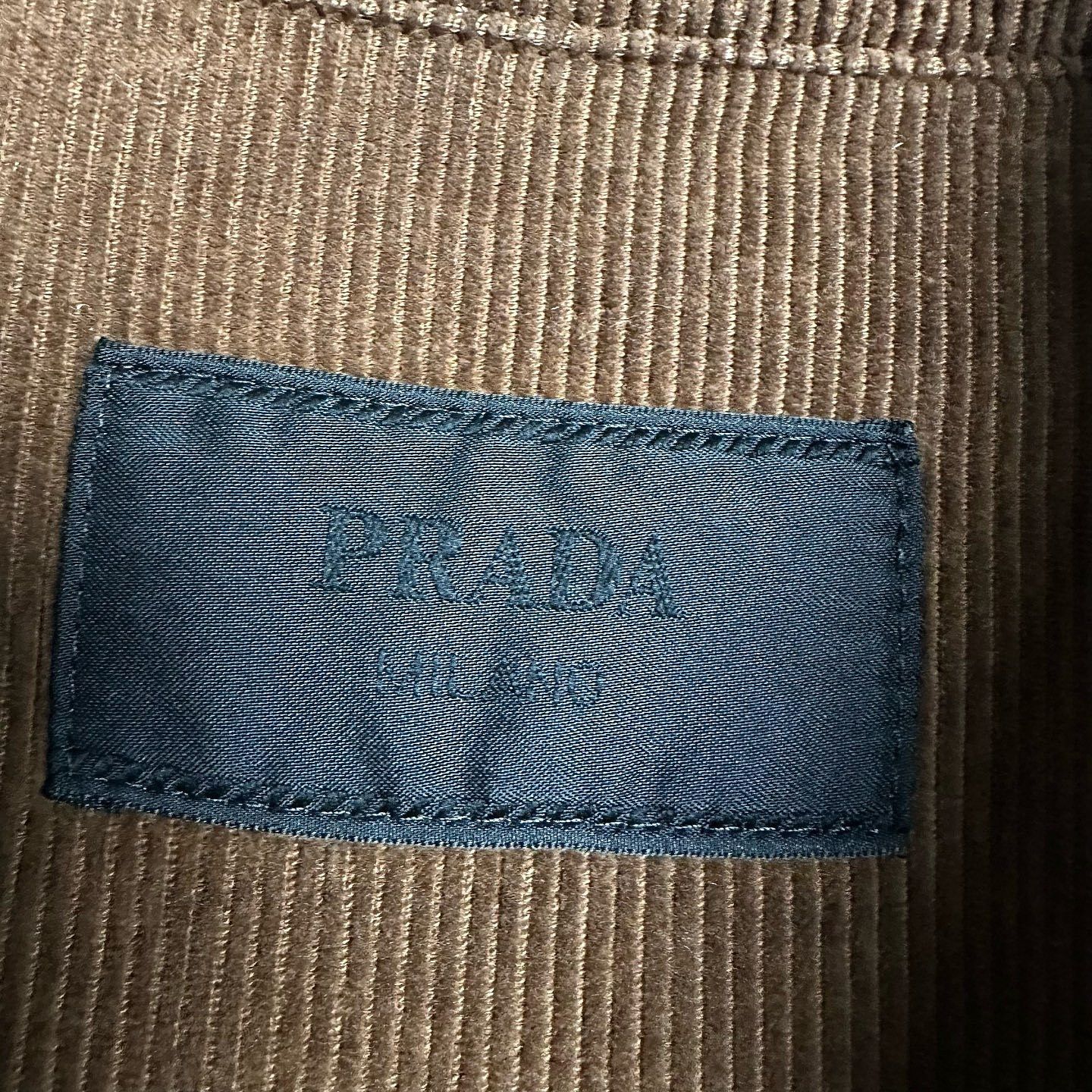Prada Prada Brown Corduroy Shirt Size XXL Size US XXL / EU 58 / 5 - 3 Thumbnail