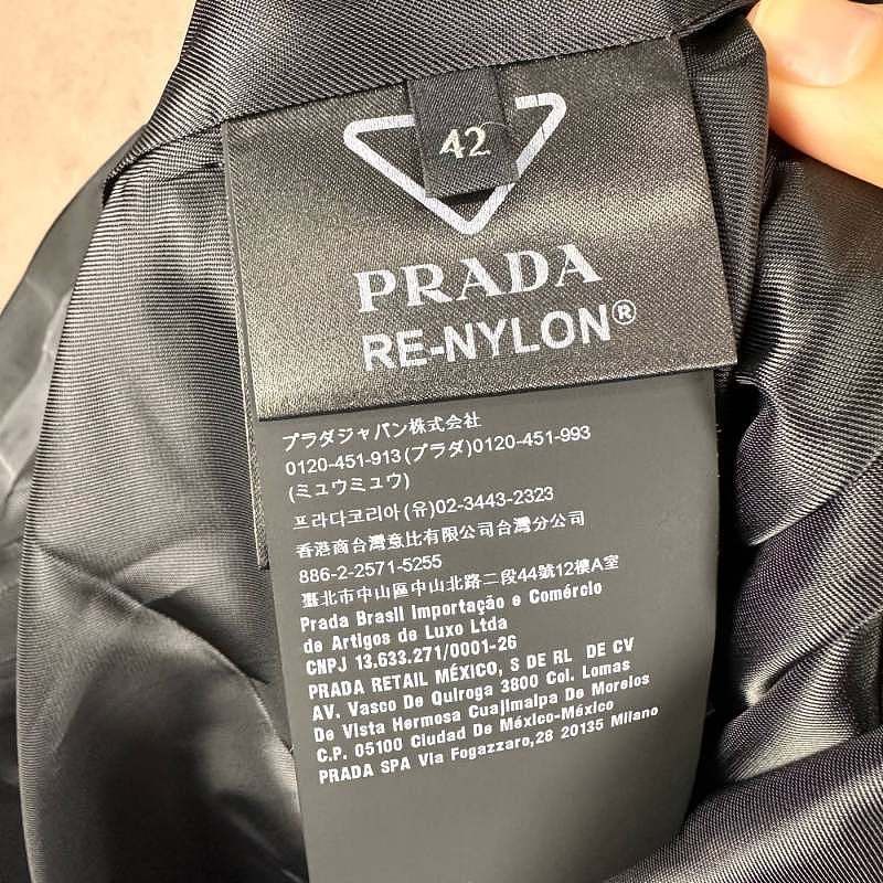 Prada Prada Re-Nylon Logo Plaque Mini Dress Size 42 Size M / US 6-8 / IT 42-44 - 4 Thumbnail