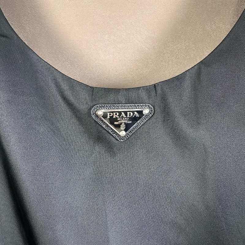 Prada Prada Re-Nylon Logo Plaque Mini Dress Size 42 Size M / US 6-8 / IT 42-44 - 6 Thumbnail