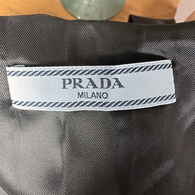 Prada Prada Re-Nylon Logo Plaque Mini Dress Size 42 Size M / US 6-8 / IT 42-44 - 3 Thumbnail