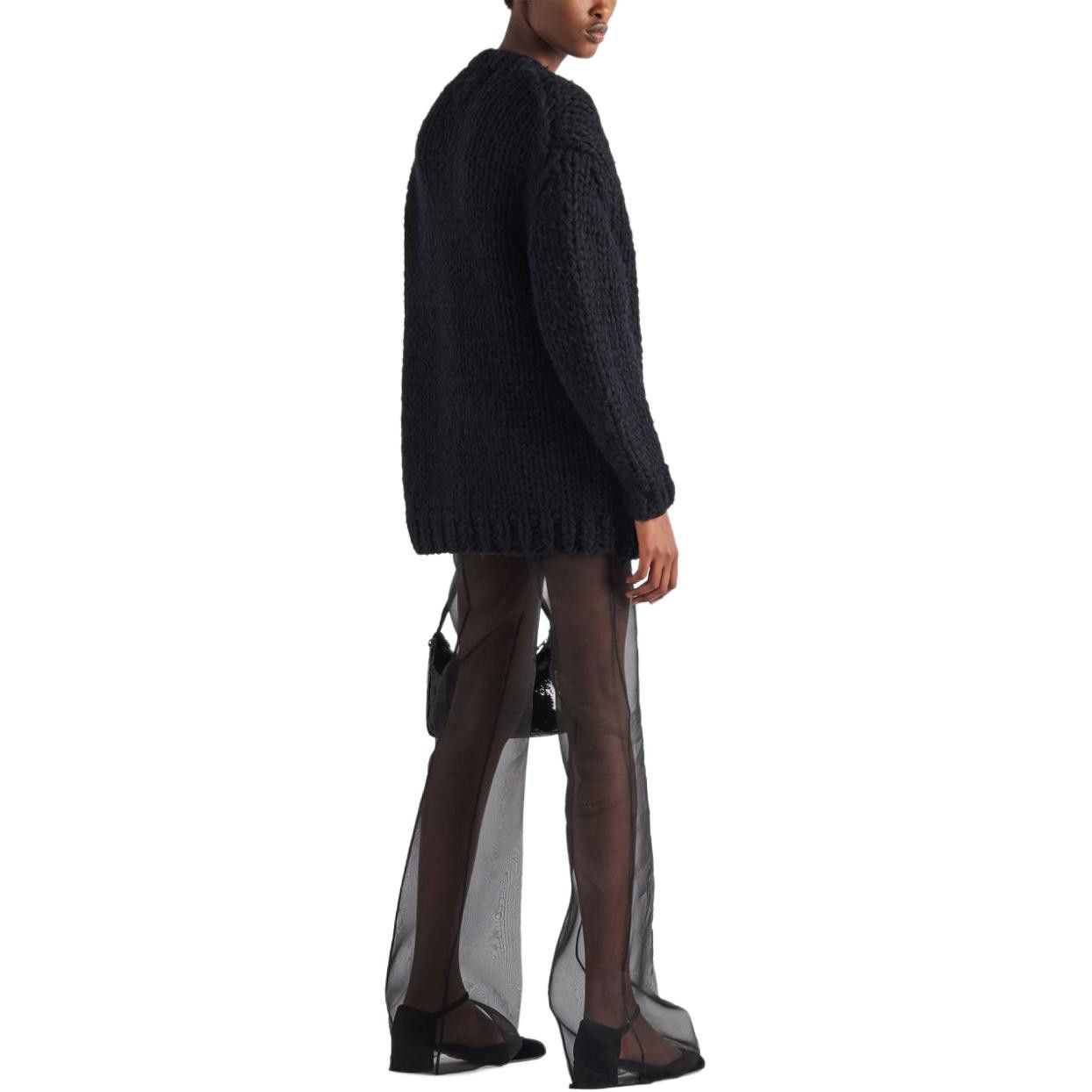 Prada Prada Black Sheer Trousers Size 40 Size 27" / US 4 / IT 40 - 11 Thumbnail