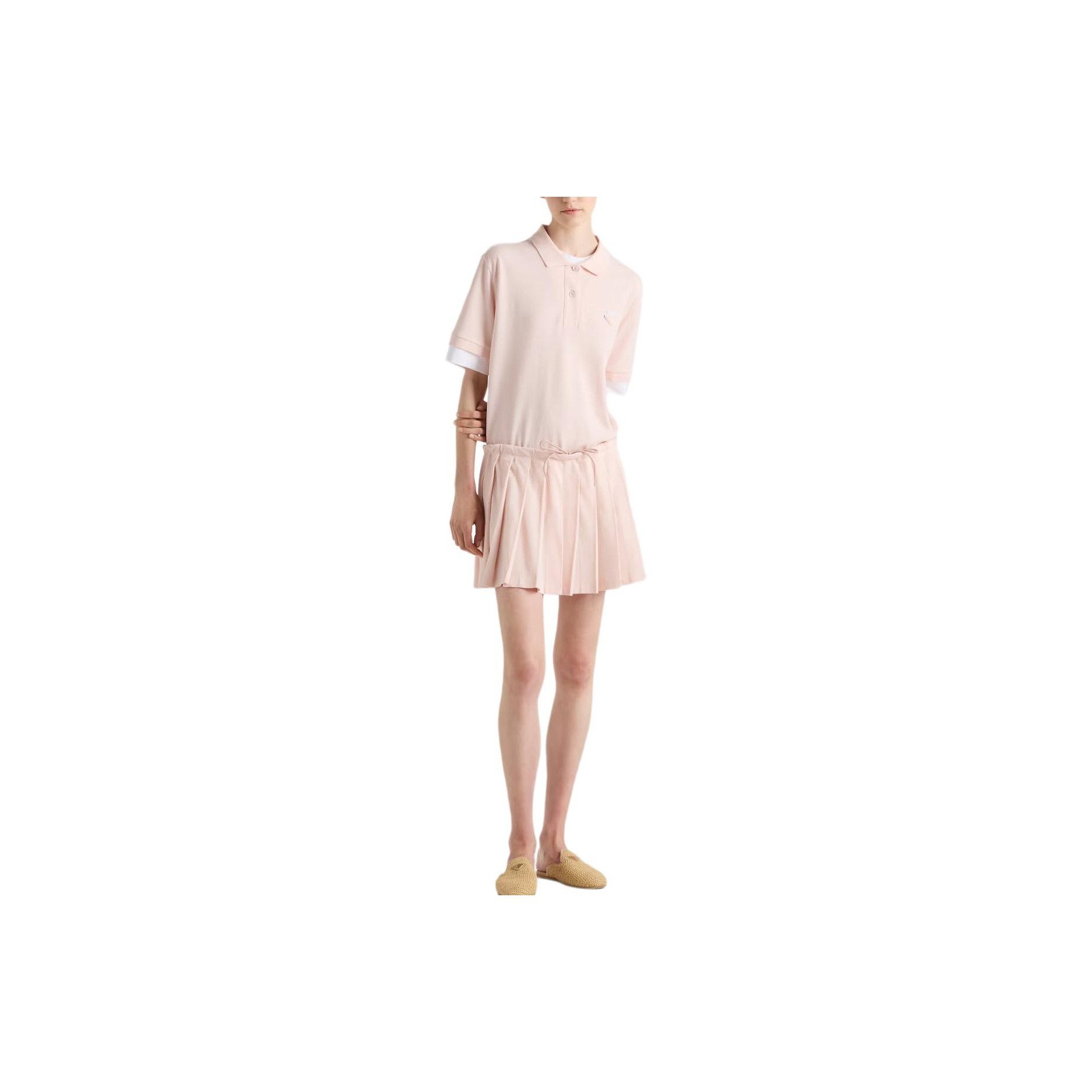 Prada Prada Pink Pleated Skirt Size 38 Size 26" / US 2 / IT 38 - 8 Thumbnail