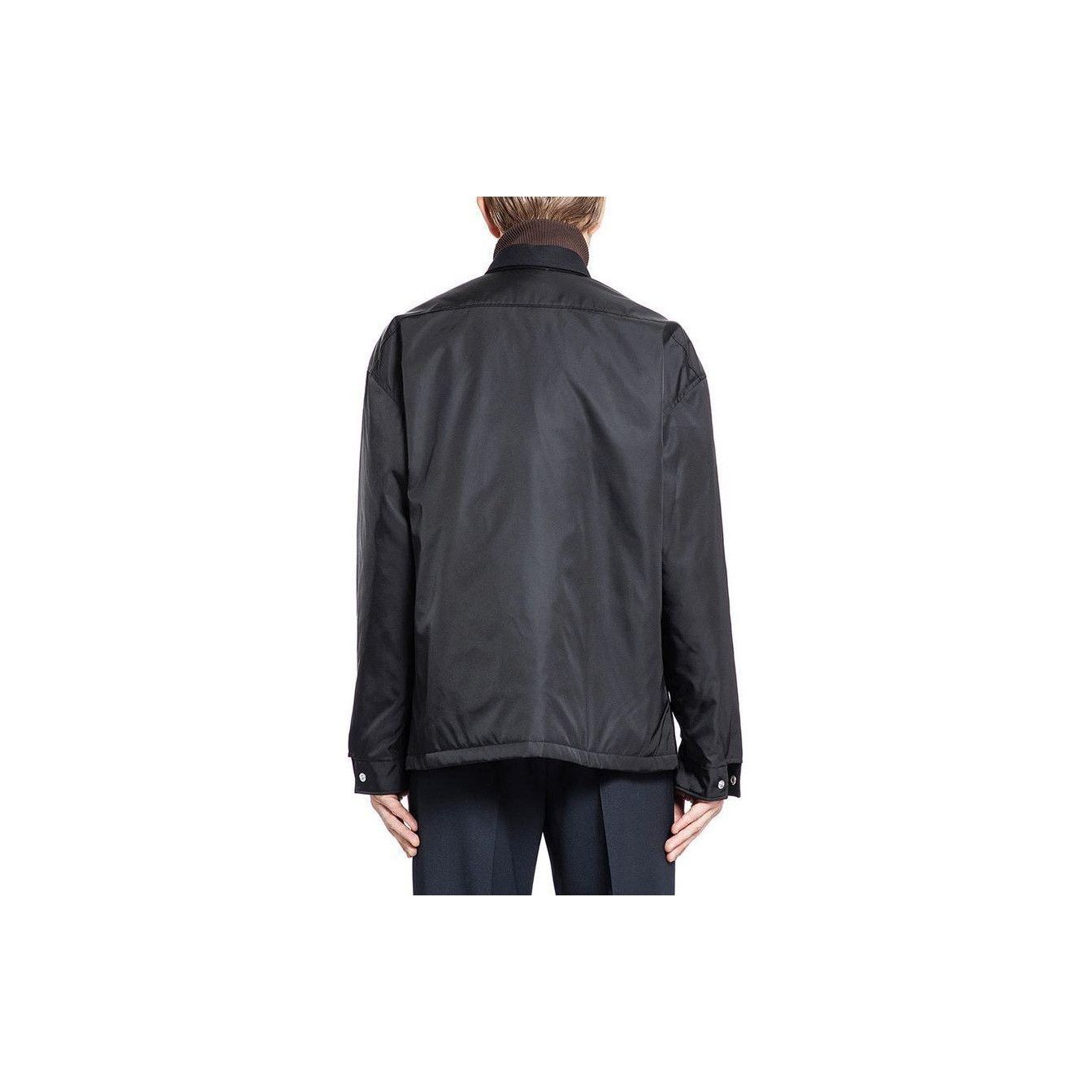 Prada Prada Re-Nylon Logo Button-Up Jacket Size L Size US L / EU 52-54 / 3 - 7 Thumbnail
