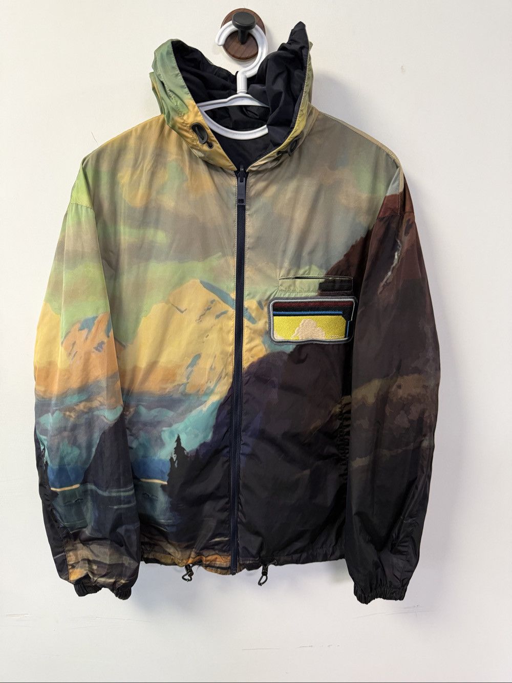 Prada Prada Reversible Mountain Print Light Jacket Size S Size US S / EU 44-46 / 1 - 5 Thumbnail
