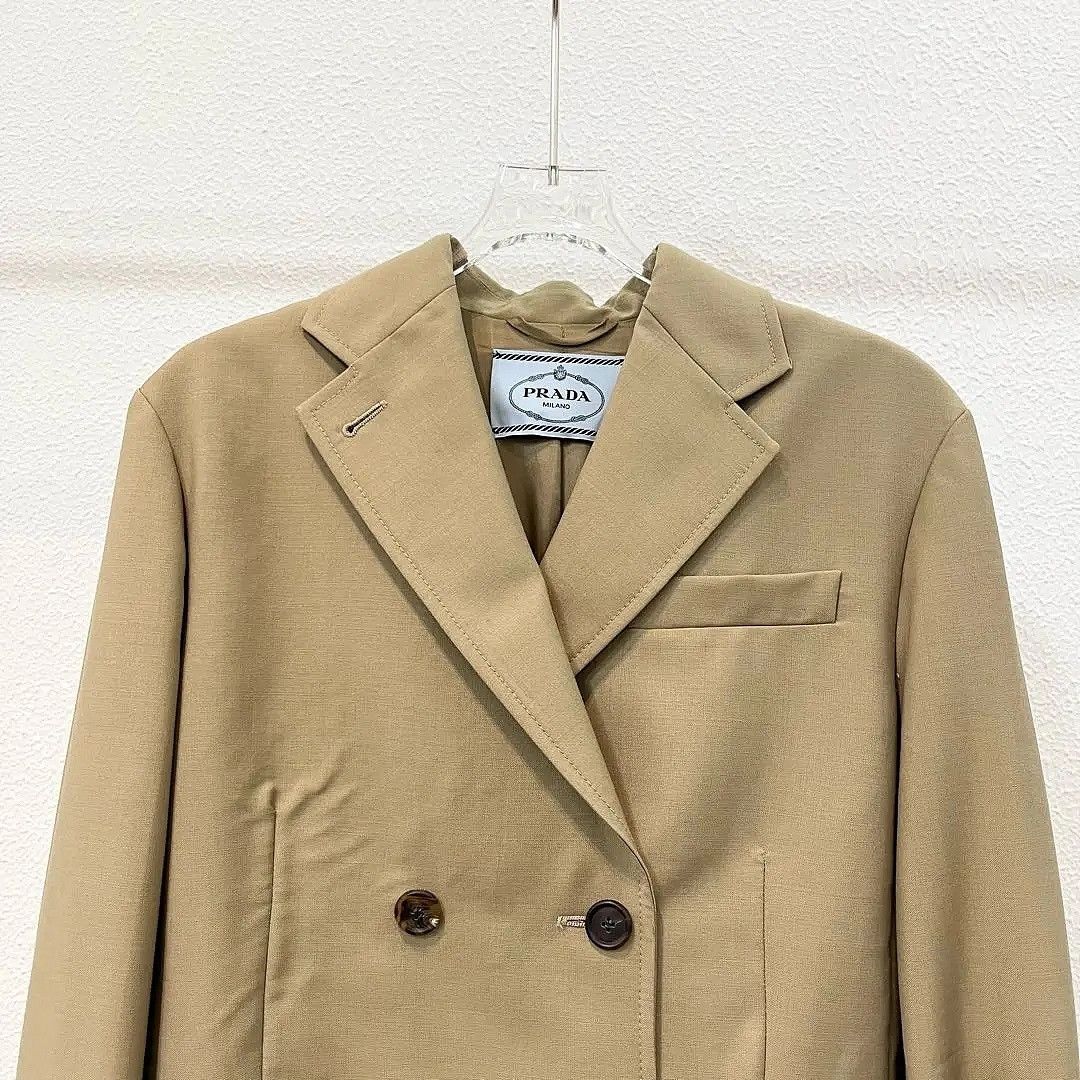 Prada Prada Double Breasted Trench Coat Size 36 Size XS / US 0-2 / IT 36-38 - 6 Thumbnail