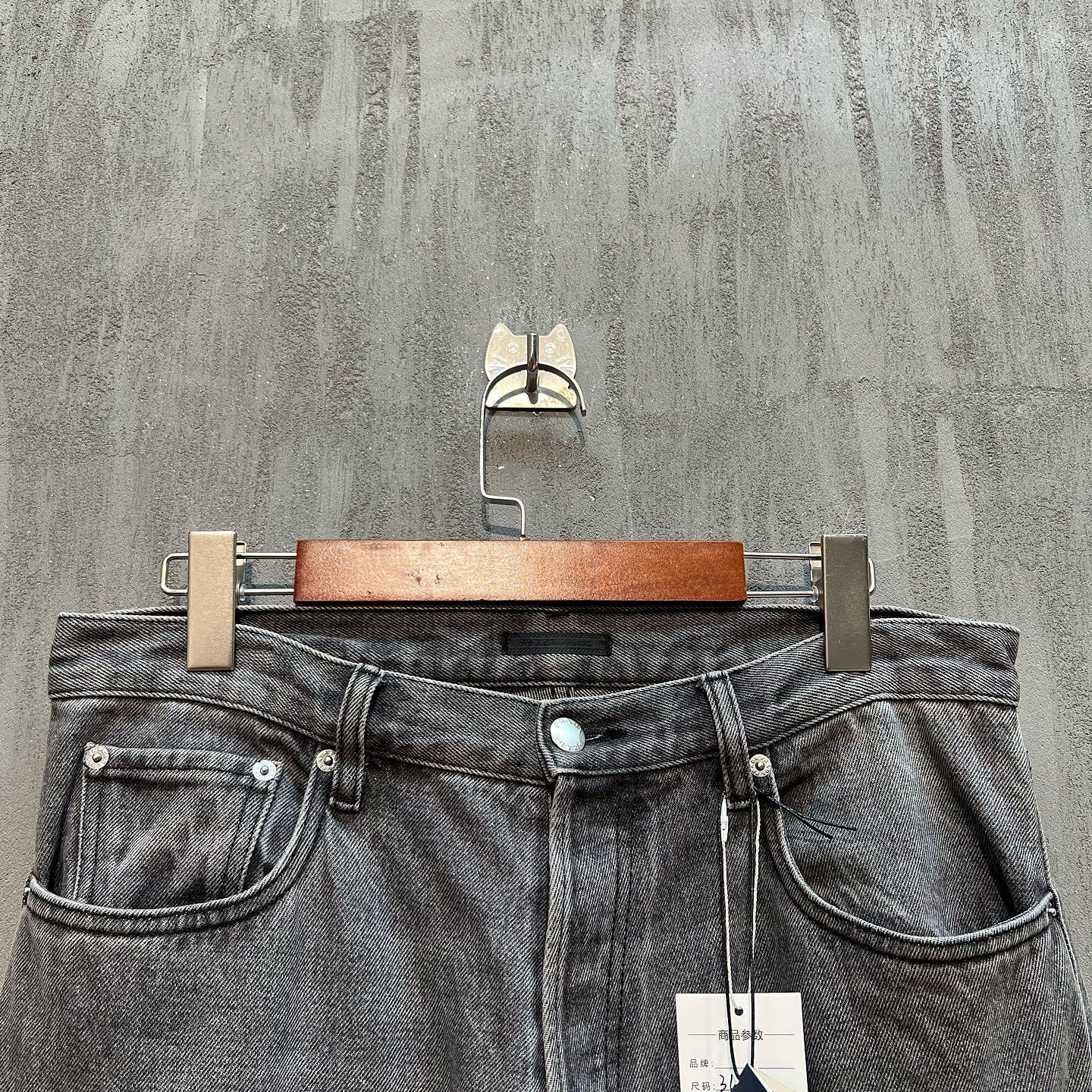Prada Prada Triangle Logo Washed Denim Jeans Size 31 Size US 31 - 8 Thumbnail