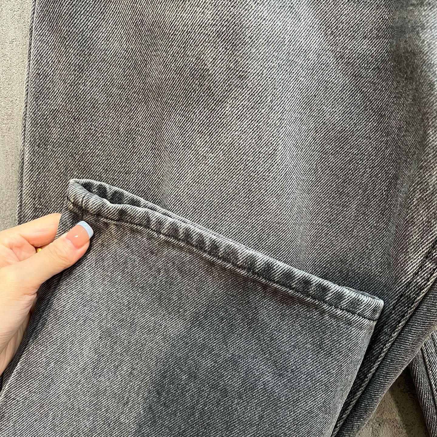 Prada Prada Triangle Logo Washed Denim Jeans Size 31 Size US 31 - 9 Thumbnail