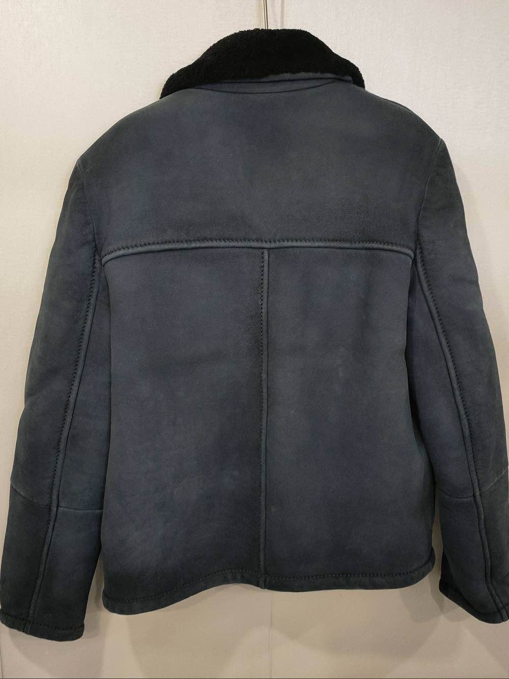 Prada Prada Shearling Leather Jacket Size M Size US M / EU 48-50 / 2 - 2 Thumbnail