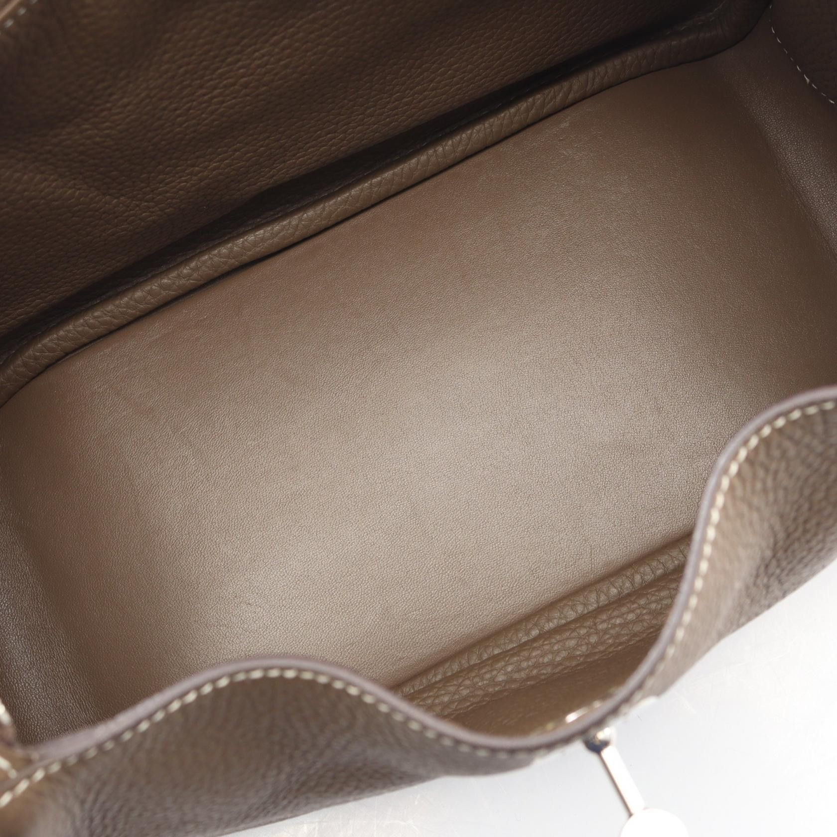 Hermes Hermes Hermes Lindy26 Calfskin Handbag Leather Shoulder Bag X DUTY FREE for USA Size ONE SIZE - 6 Thumbnail