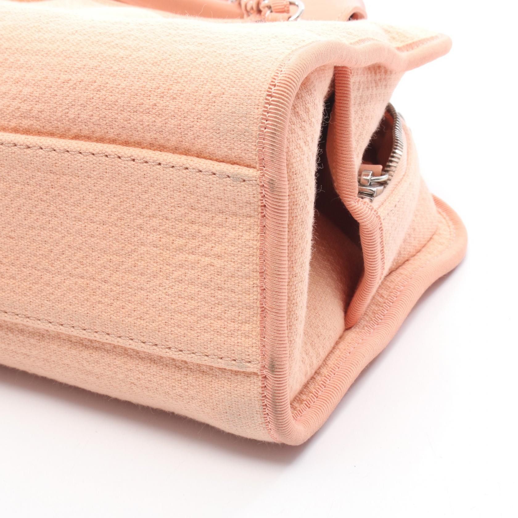 Chanel Chanel CHANEL Deauville Canvas Leather Shoulder Bag Leather Shoulder Bag A92750 DUTY FREE for USA Size ONE SIZE - 9 Thumbnail
