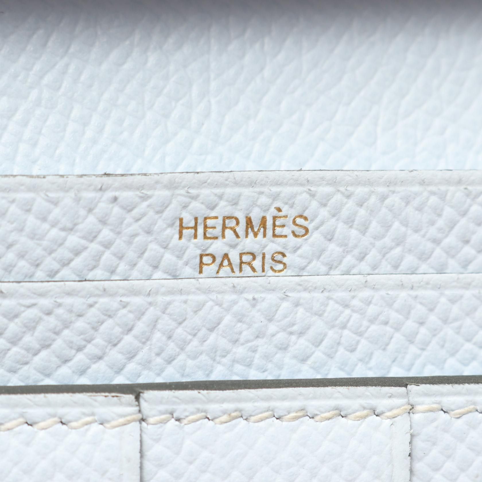 Hermes Hermes Hermes Bearn Souffle Verso Veau Epsom Long Wallet Leather Long Wallet Y2020 DUTY FREE for USA Size ONE SIZE - 5 Thumbnail