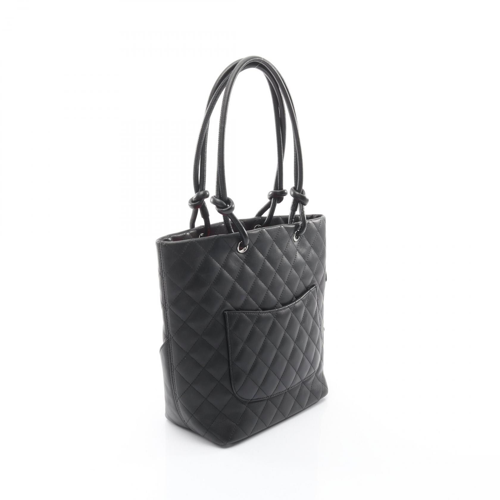Chanel Chanel CHANEL Cambon Line Leather Patent Leather Tote Bag Leather Tote Bag DUTY FREE for USA Size ONE SIZE - 2 Thumbnail