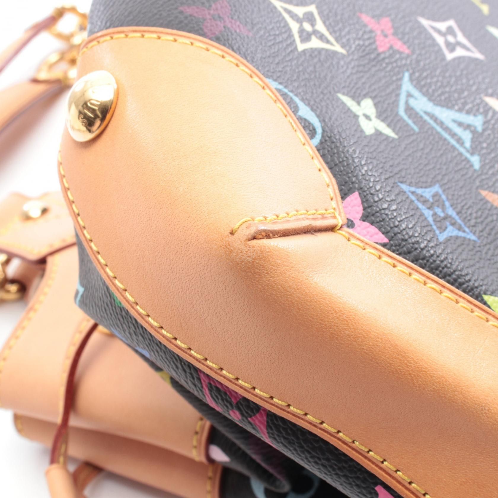 Louis Vuitton Louis Vuitton Louis Vuitton Ursula Monogram Multicolore Coated Canvas Handbag Textile Handbag M40124 DUTY FREE for USA Size ONE SIZE - 8 Thumbnail