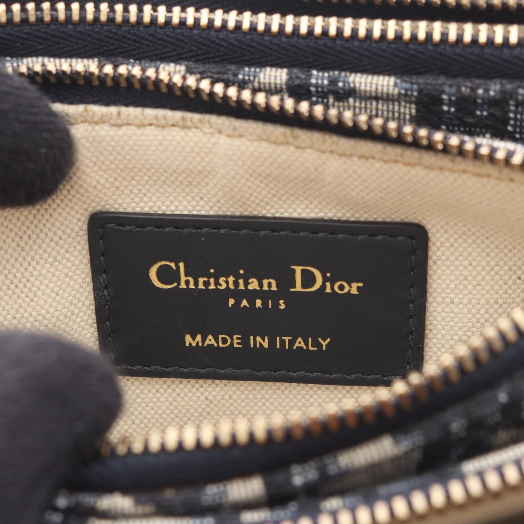 Dior Dior Dior Saddle Oblique Canvas Leather Shoulder Bag Textile Shoulder Bag DUTY FREE for USA Size ONE SIZE - 4 Thumbnail