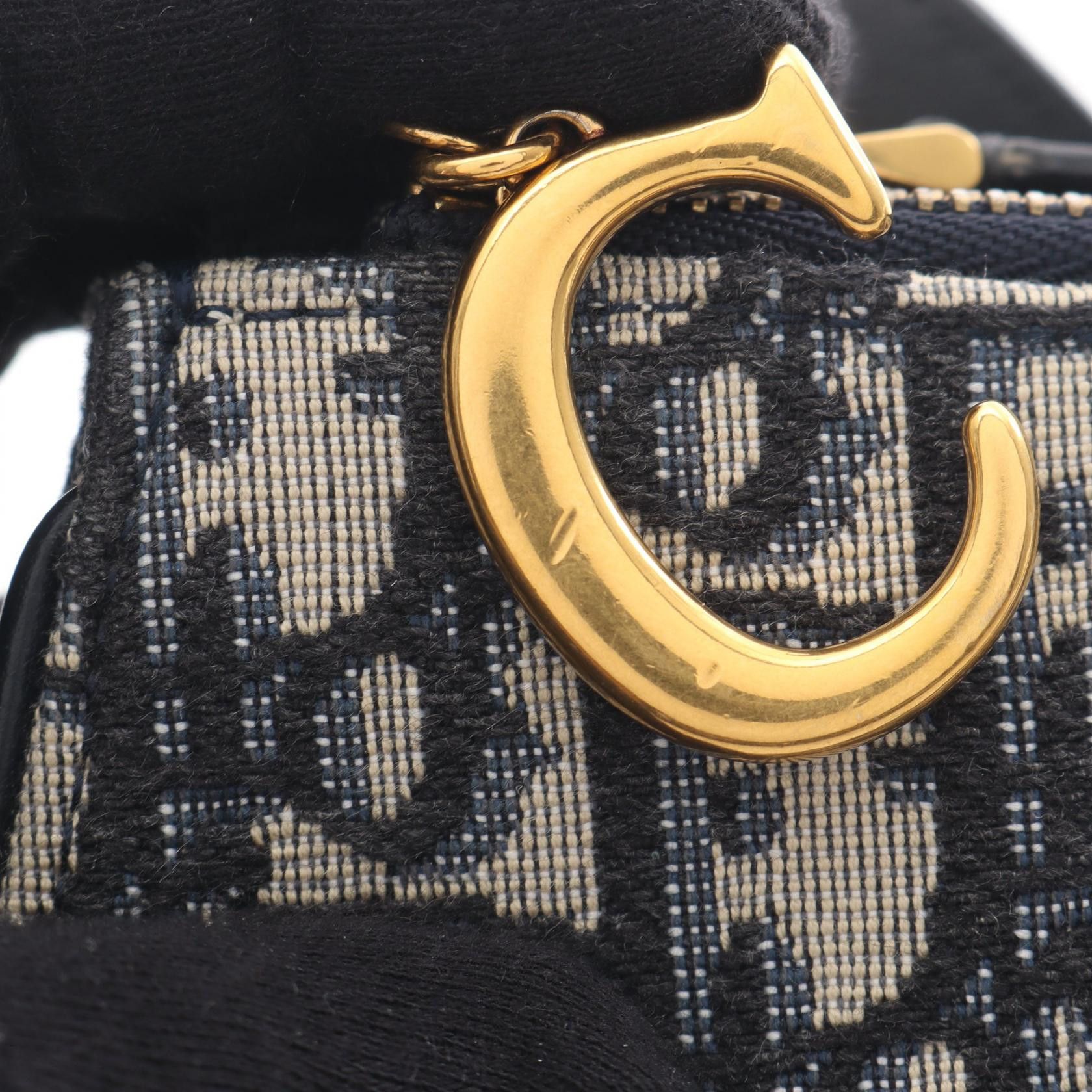 Dior Dior Dior Saddle Oblique Canvas Leather Shoulder Bag Textile Shoulder Bag DUTY FREE for USA Size ONE SIZE - 6 Thumbnail