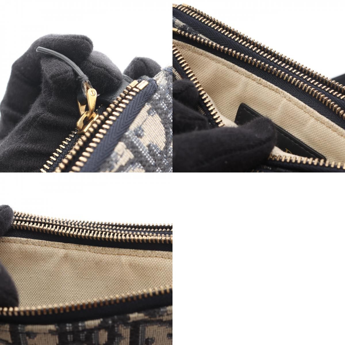 Dior Dior Dior Saddle Oblique Canvas Leather Shoulder Bag Textile Shoulder Bag DUTY FREE for USA Size ONE SIZE - 10 Thumbnail