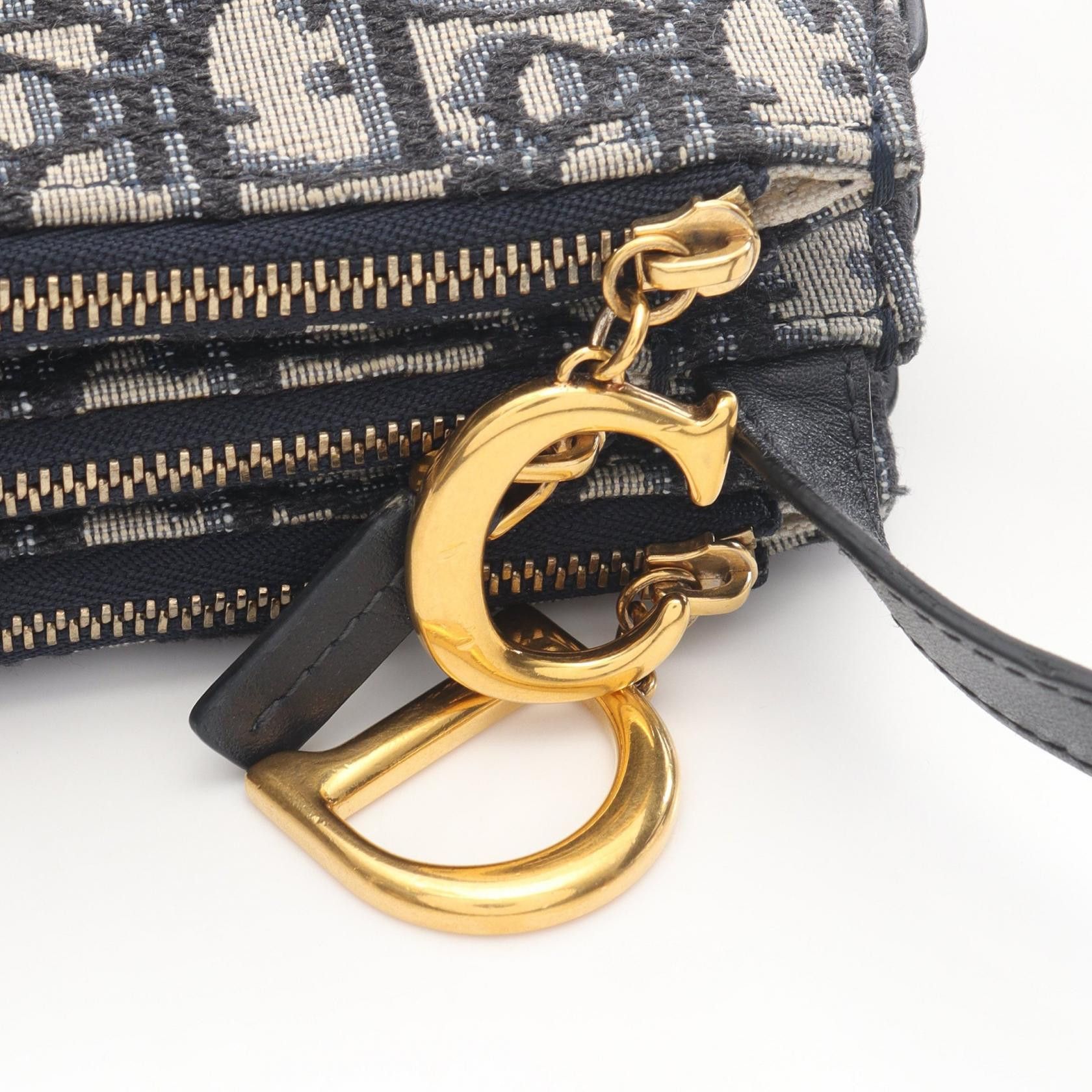 Dior Dior Dior Saddle Oblique Canvas Leather Shoulder Bag Textile Shoulder Bag DUTY FREE for USA Size ONE SIZE - 5 Thumbnail