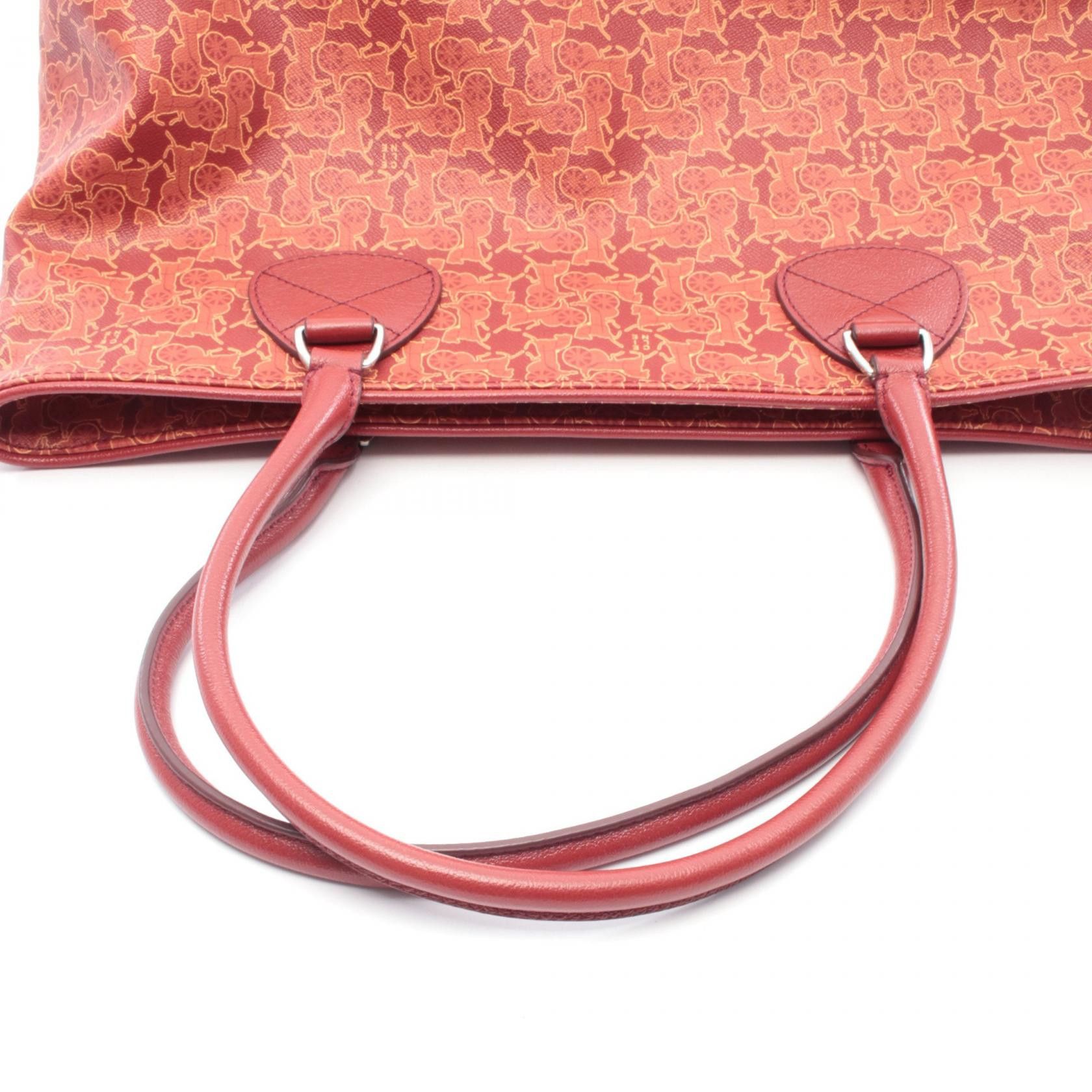 Celine Celine CELINE SULKY Coated Canvas Tote Bag Plastic / Synthetic Tote Bag DUTY FREE for USA Size ONE SIZE - 5 Thumbnail