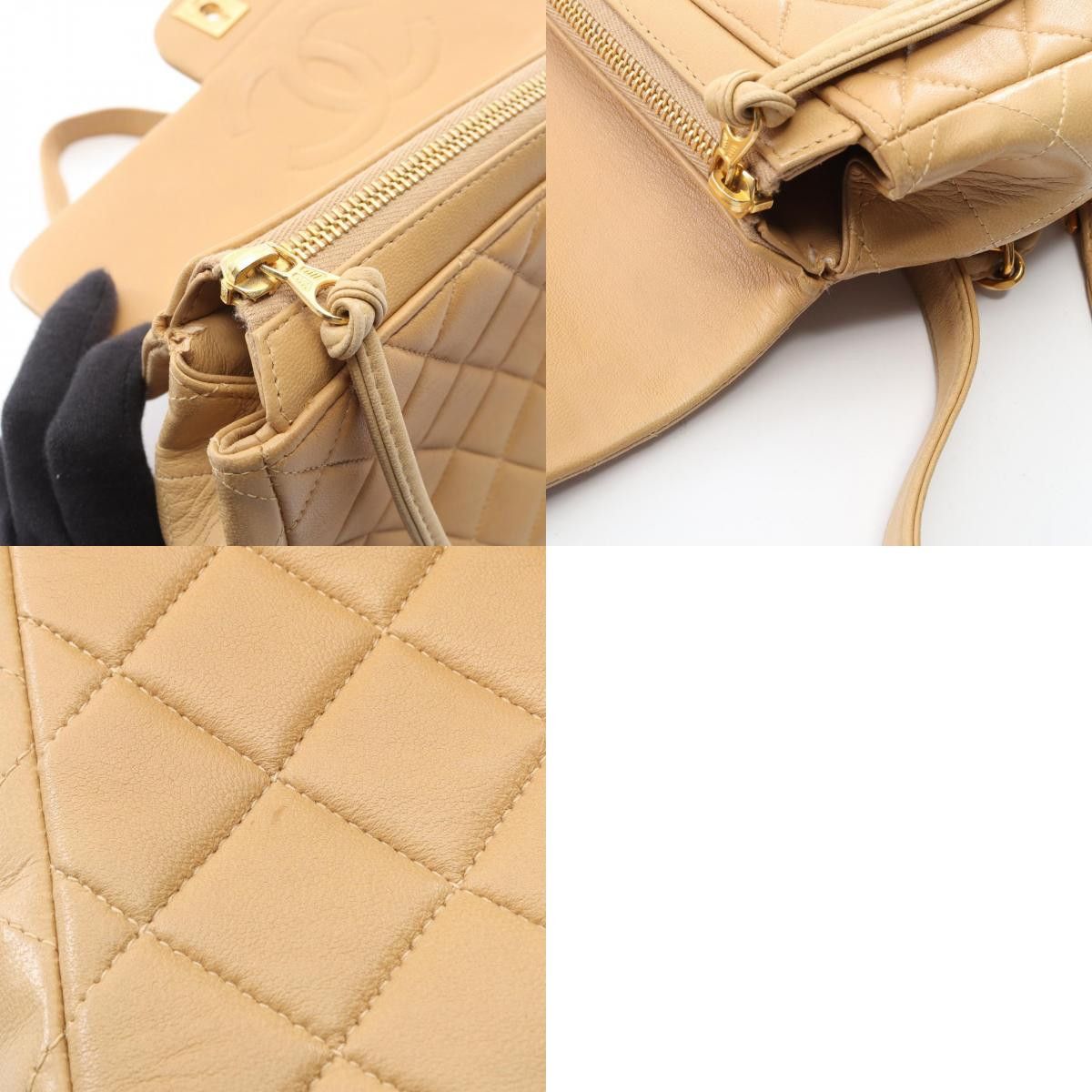 Chanel Chanel Chanel Matelasse Lambskin Backpack Leather Backpack DUTY FREE for USA Size ONE SIZE - 10 Thumbnail
