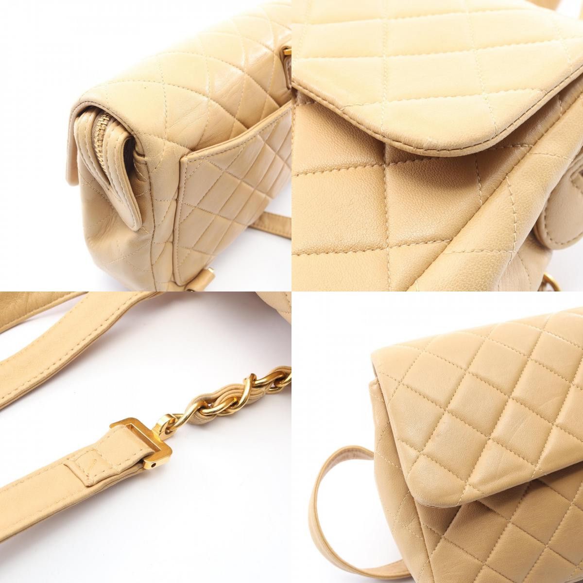 Chanel Chanel Chanel Matelasse Lambskin Backpack Leather Backpack DUTY FREE for USA Size ONE SIZE - 9 Thumbnail