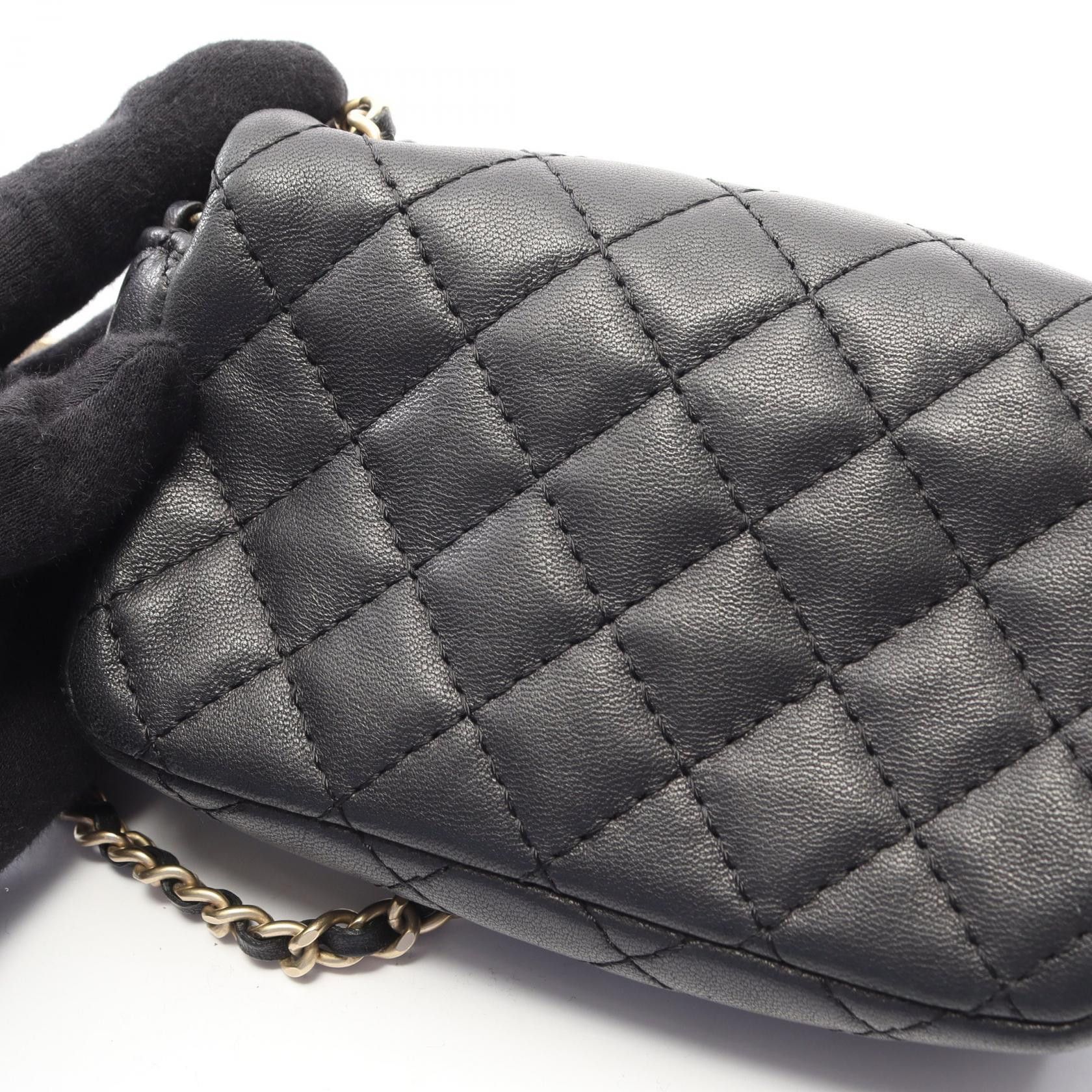 Chanel Chanel CHANEL Matelasse Lambskin Mini Shoulder Bag Leather Shoulder Bag DUTY FREE for USA Size ONE SIZE - 9 Thumbnail