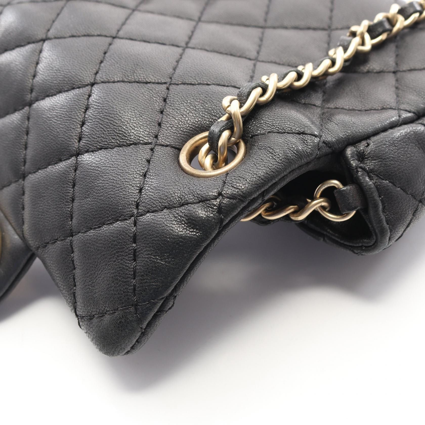 Chanel Chanel CHANEL Matelasse Lambskin Mini Shoulder Bag Leather Shoulder Bag DUTY FREE for USA Size ONE SIZE - 7 Thumbnail