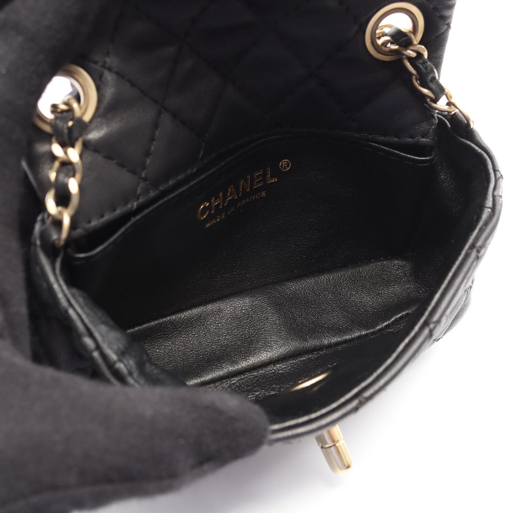 Chanel Chanel CHANEL Matelasse Lambskin Mini Shoulder Bag Leather Shoulder Bag DUTY FREE for USA Size ONE SIZE - 3 Thumbnail