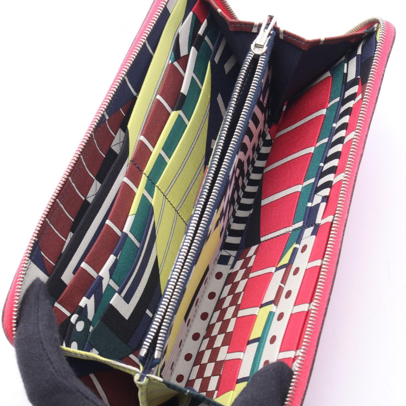 Hermes Hermes Hermes Azap Long Silk In Calfskin Wallet Leather Long Wallet A DUTY FREE for USA Size ONE SIZE - 3 Thumbnail