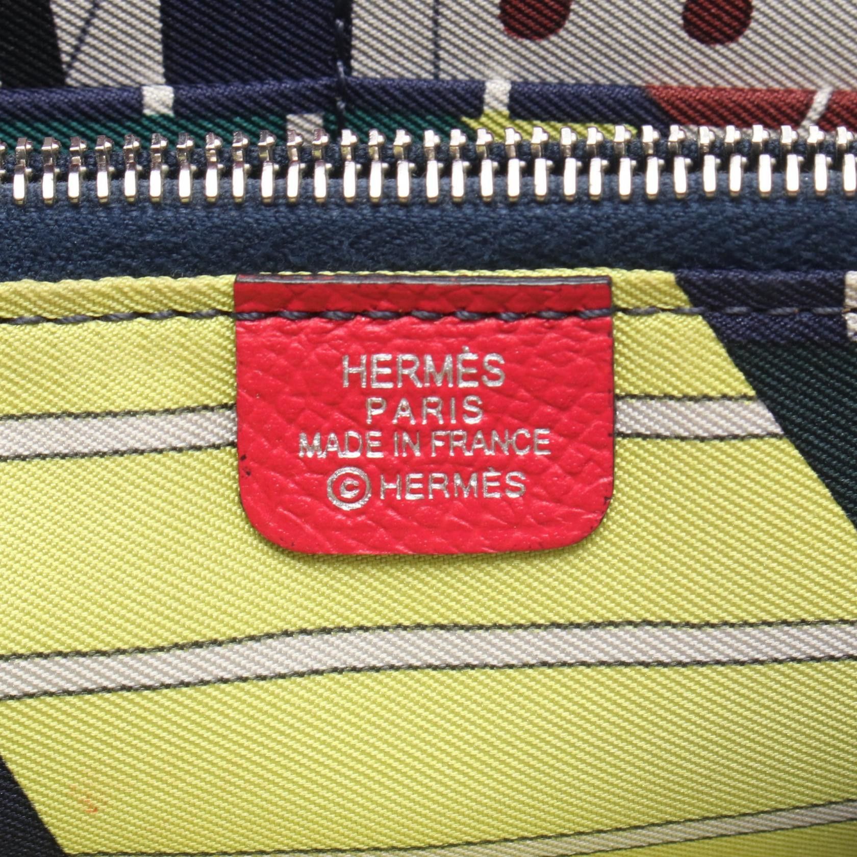 Hermes Hermes Hermes Azap Long Silk In Calfskin Wallet Leather Long Wallet A DUTY FREE for USA Size ONE SIZE - 4 Thumbnail