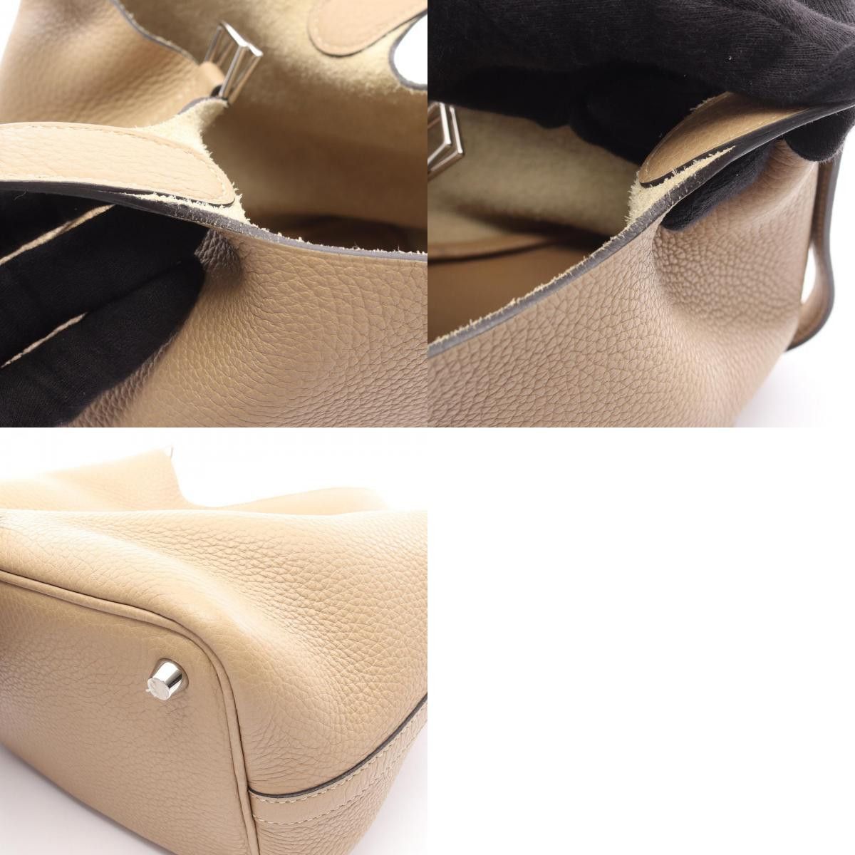 Hermes Hermes Hermes Picotin Lock PM Taurillon Clemence Handbag Leather Handbag X DUTY FREE for USA Size ONE SIZE - 10 Thumbnail