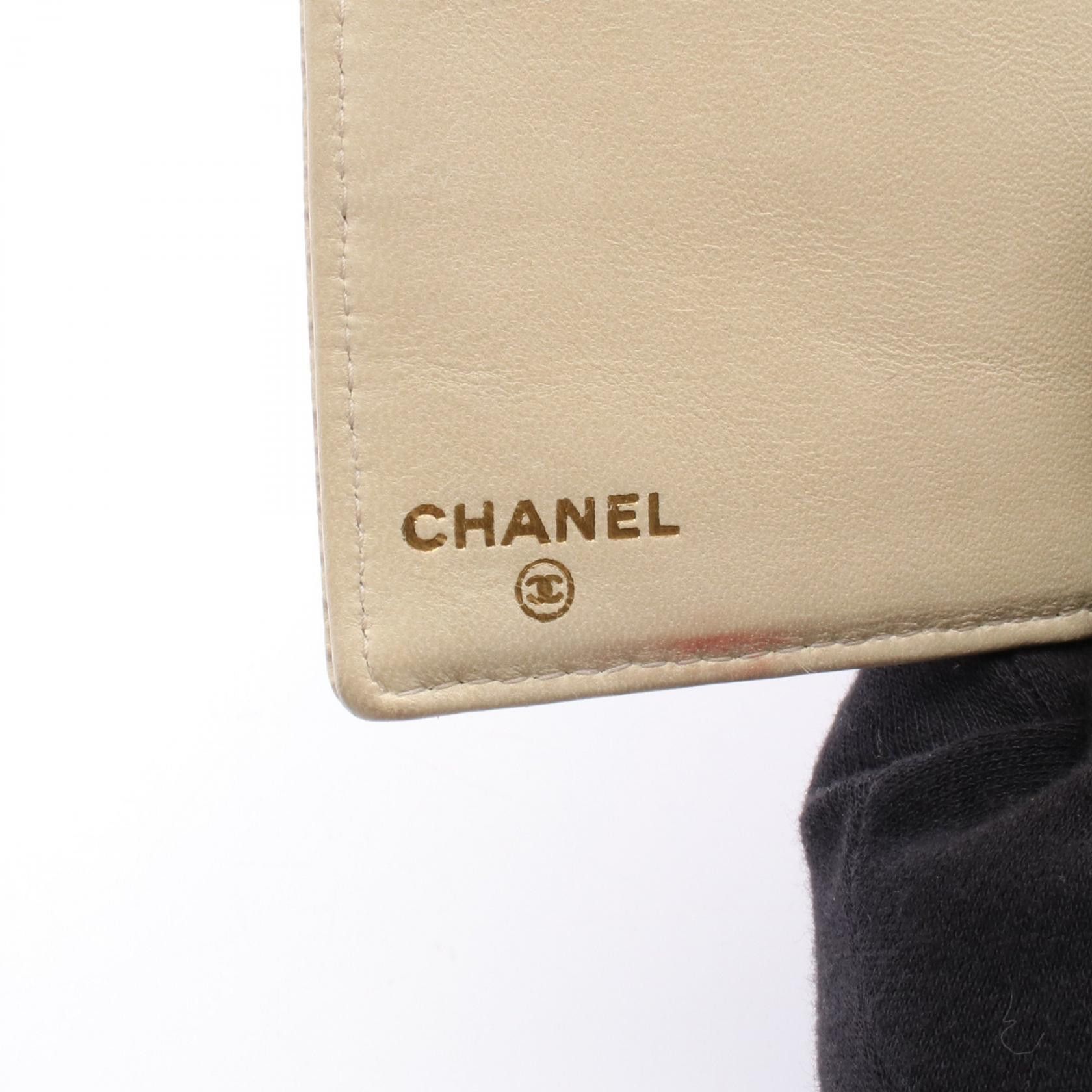 Chanel Chanel Chanel Coco Mark Grained Calfskin Long Bifold Wallet Leather Long Wallet DUTY FREE for USA Size ONE SIZE - 5 Thumbnail