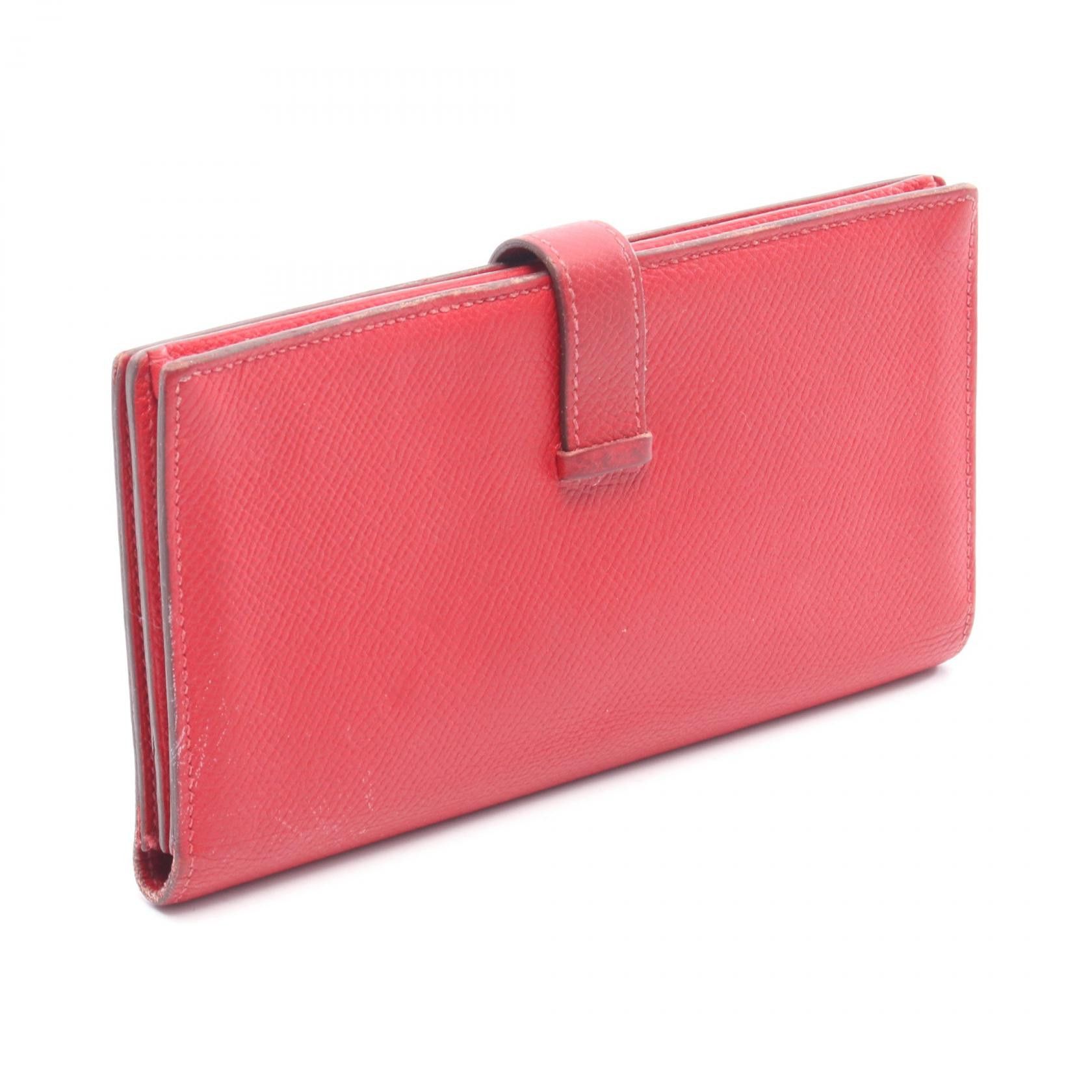 Hermes Hermes Hermes Bearn Soufflet Epsom Leather Long Wallet Leather Long Wallet Stamp P (2012) DUTY FREE for USA Size ONE SIZE - 2 Thumbnail