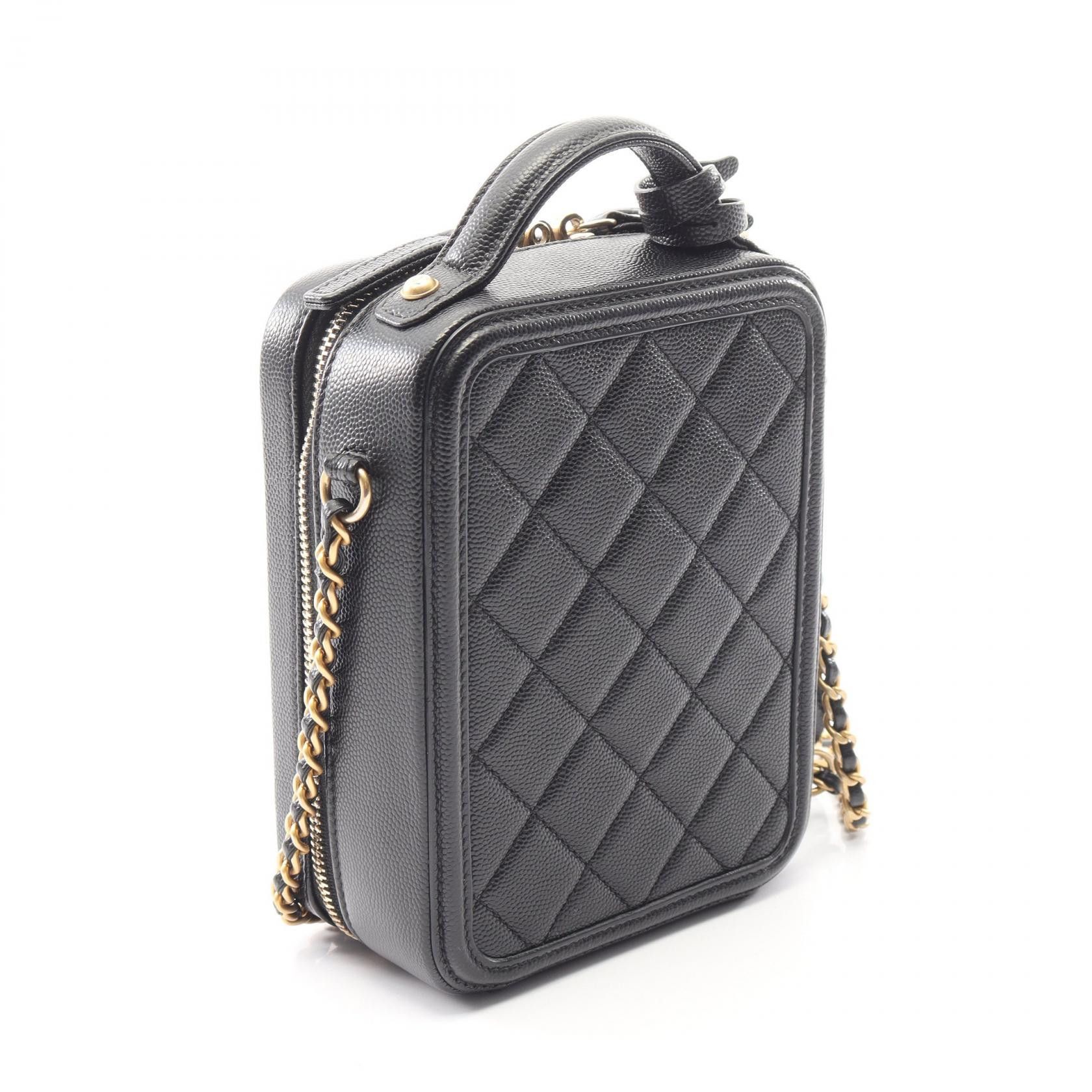 Chanel Chanel CHANEL CC Filigree Grained Calf Shoulder Bag Leather Shoulder Bag AS0988 DUTY FREE for USA Size ONE SIZE - 2 Thumbnail