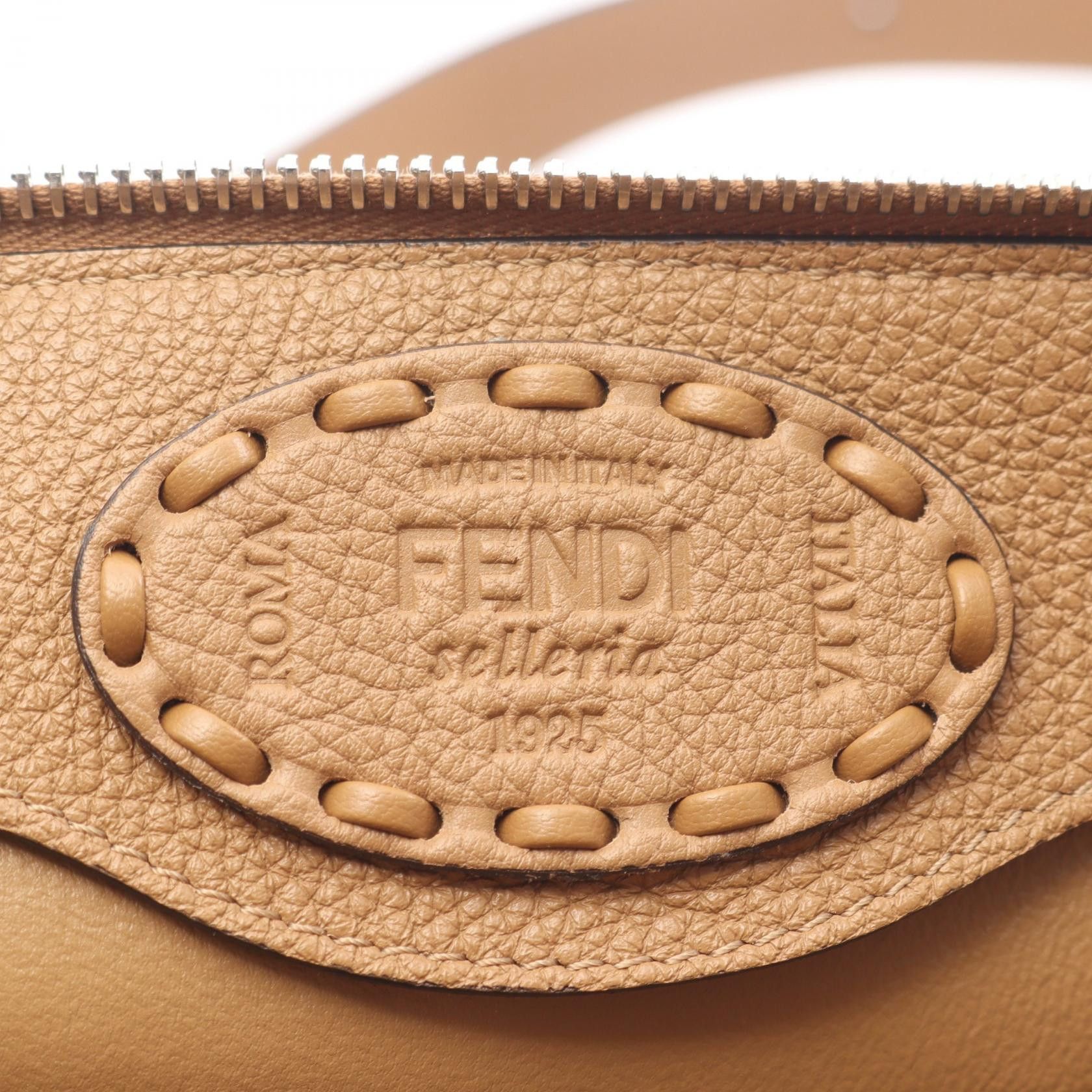 Fendi Fendi FENDI By The Way Selleria Leather Handbag Leather Handbag 8BL156ASU2F0EMR DUTY FREE for USA Size ONE SIZE - 4 Thumbnail