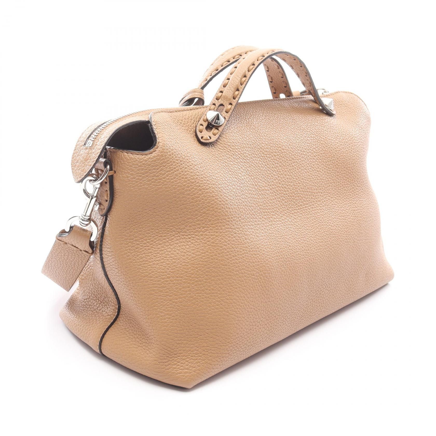 Fendi Fendi FENDI By The Way Selleria Leather Handbag Leather Handbag 8BL156ASU2F0EMR DUTY FREE for USA Size ONE SIZE - 2 Thumbnail